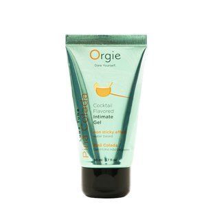 Лубрикант на водній основі Orgie Lube Tube Pina Colada, 50 мл, смак та аромат піна колади SX1516 фото