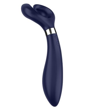 Вібратор для пар Satisfyer Endless Fun Blue, три мотори, багатофункціональний SO6992 фото