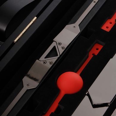 БДСМ-набір LOCKINK All-in-1 BDSM Play Kit, чорний, ремені, маска, кляпи, анальні пробки, свічки SX0821 фото