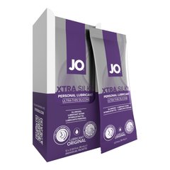 Набір лубрикантів Foil Display Box – JO Xtra Silky Silicone – 12 × 10ml SO6764 фото