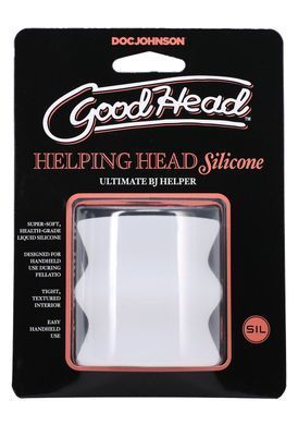 Мастурбатор Doc Johnson GoodHead - Helping Head Silicone SX2522 фото