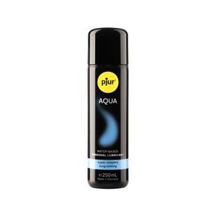 Лубрикант на водній основі pjur Aqua 250 мл, ефект оксамитової шкіри без прилипання PJ10350 фото