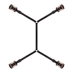 Фіксатор рук і ніг для ліжка Rosy Gold - Under-Mattress Restraint Set SX3911 фото