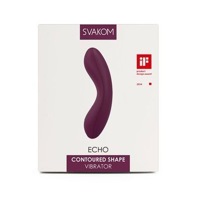 Кліторальний вібратор Svakom Echo Violet SO4825 фото
