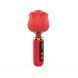 Вібромасажер Loviss Rose Mini Massage Wand Vibrator, головка у вигляді троянди, 9 режимів SX3994 фото 3