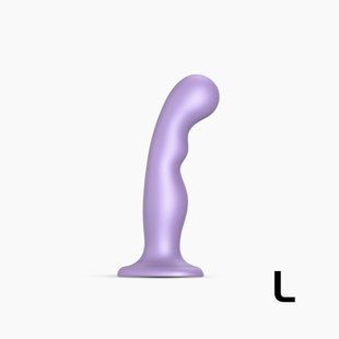 Насадка для страпона Strap-On-Me Dildo Plug P&G Lilas Metallic L SO9004 фото