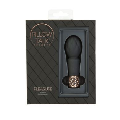 Мінівібромасажер Pillow Talk Secrets - Pleasure - Clitoral Vibrator Wand, потужний мотор SO8244 фото