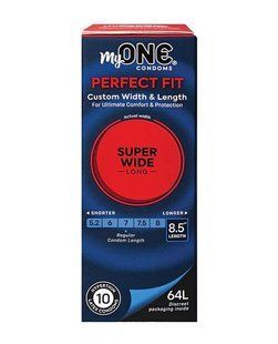 Презервативи MyONE Super Wide & Long 10 шт, картонна коробка SX1255 фото