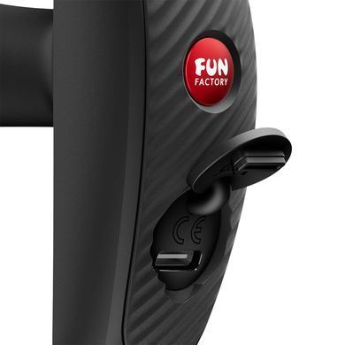 Анальна пробка з вібрацією Fun Factory Bootie Vibe Black, 12 режимів SX3714 фото