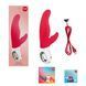 Вібратор-кролик для точки А Fun Factory LADY BI india red, 2 мотори, 12 режимів SX0942 фото 2