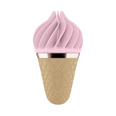 Мороженка спиннатор Satisfyer Lay-On - Sweet Treat Pink/Brown SO3552 фото