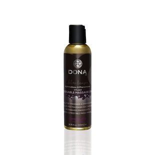 Масажна олія DONA Kissable Massage Oil Chocolate Mousse (110 мл) можна для оральних пестощів SO1535 фото